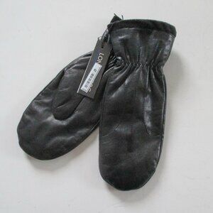 Leather Mittens Glove Inside London Fog NWT Size Small